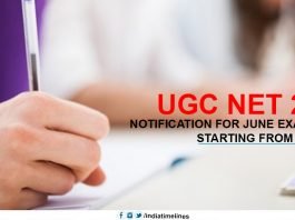 NTA UGC NET June 2019 Notification out