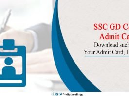 SSC GD Constable Admit Card Released