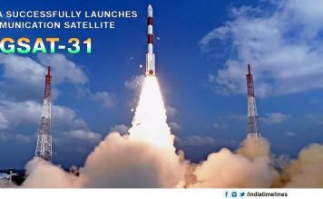 India successfully launches communication satellite GSAT-31