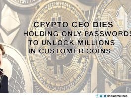 Crypto Exchange Founder dies with password