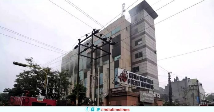 Noida's Metro Hospital fire Noida's Metro Hospital fire