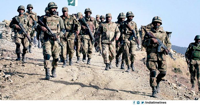 Pakistan army on high alert