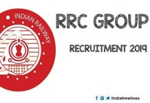RRC Recruitment Group D 2019