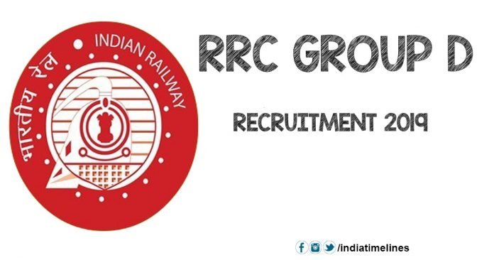 RRC Recruitment Group D 2019