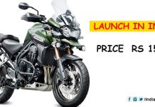 2019 Triumph Tiger 800 XCA Launched