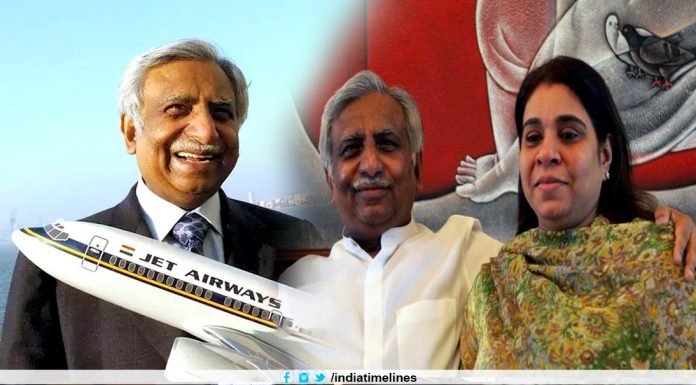 Naresh Goyal and his wife Anita Goyal to exit Jet Airways today