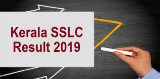 Kerala SSLC Result 2019