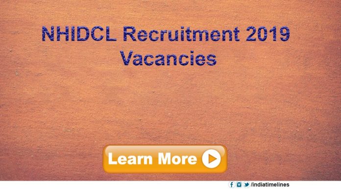 NHIDCL Recruitment 2019