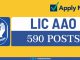 LIC AAO Recruitment 2019