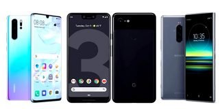 Huawei P30 Pro vs Google Pixel 3 XL vs Sony Xperia 1