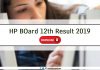 HP Board 12th Result 2019 Name Wise