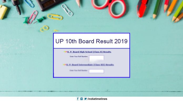 UP High School Result 2019 Name Wise