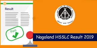 NBSE Class 12th Result 2019