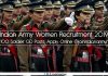 Indian Army Women Recruitment 2019