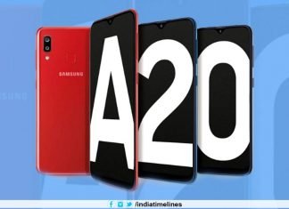 Samsung Galaxy A20 to Go on Sale for First Time in India Today Samsung Galaxy A20 to Go on Sale