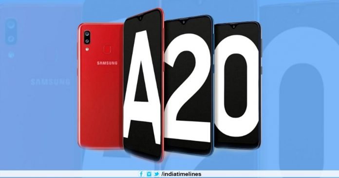 Samsung Galaxy A20 to Go on Sale