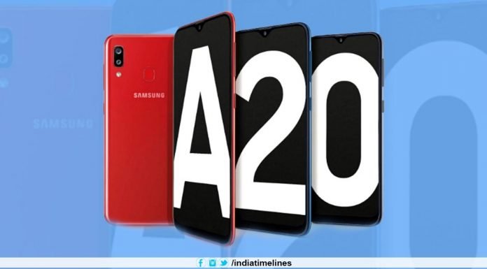 Samsung Galaxy A20 to Go on Sale