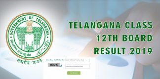 TS Inter 1st/2nd Year Results 2019 Name Wise