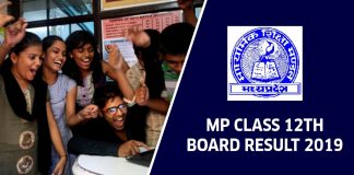 MPBSE 12th Result 2019