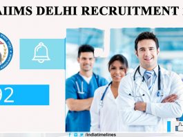 AIIMS Delhi Recruitment 2019