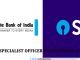 SBI Specialist Officer Recruitment 2019