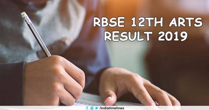 RBSE 12th Arts Result 2019