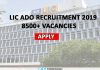LIC ADO Recruitment 2019 Notification