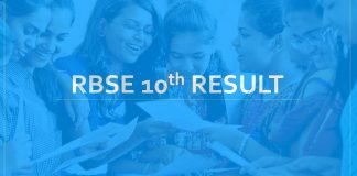 Rajasthan Board 10th Result 2019