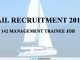 SAIL Recruitment 2019