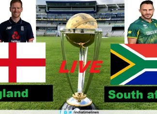 England Vs South Africa ICC Cricket World Cup 2019