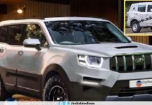 2020 Mahindra Scorpio SUV new gen spied testing - Launch Next Year