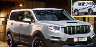 2020 Mahindra Scorpio SUV new gen spied testing - Launch Next Year