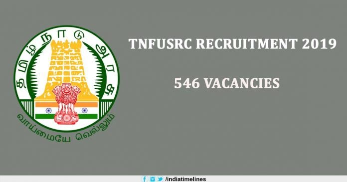 TNFUSRC Recruitment 2019