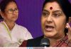 Sushma Swaraj Warns Mamata Banerjee After Outburst