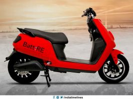 BattRe Electric Scooter Launched in India