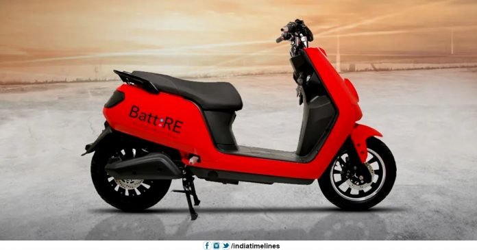 BattRe Electric Scooter Launched in India BattRe Electric Scooter Launched in India