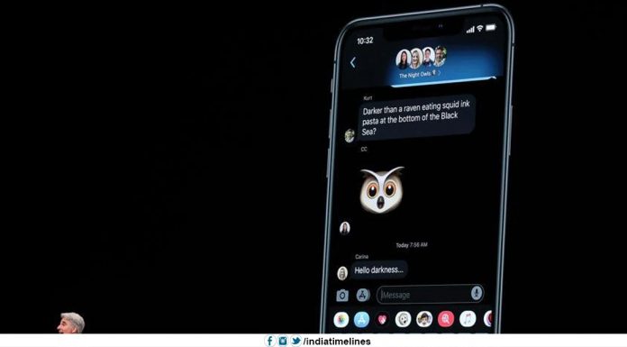 Apple Launched iOS 13 with dark mode