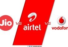 JIO is giving tough Fight to Airtel and Vodafone