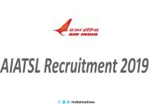 AIATSL Recruitment 2019