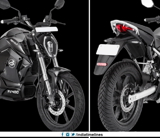 Revolt Unveils the RV 400 Electric Motorcycle in India