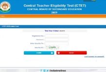 Download CTET Admit card 2019