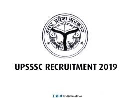 UPSSSC Recruitment 2019