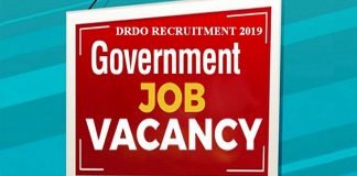 DRDO Recruitment 2019