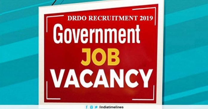 DRDO Recruitment 2019