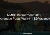 NMDC Recruitment 2019