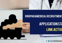RRB Paramedical Recruitment 2019