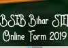 BSEB Bihar STET Recruitment Notification 2019