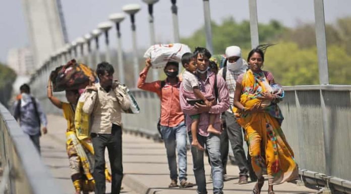 Lockdown in Delhi: Migrant laborers forced to flee again