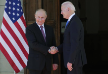 Joe Biden met Putin