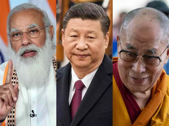 Another strong message to China- PM Modi spoke to the Dalai Lama